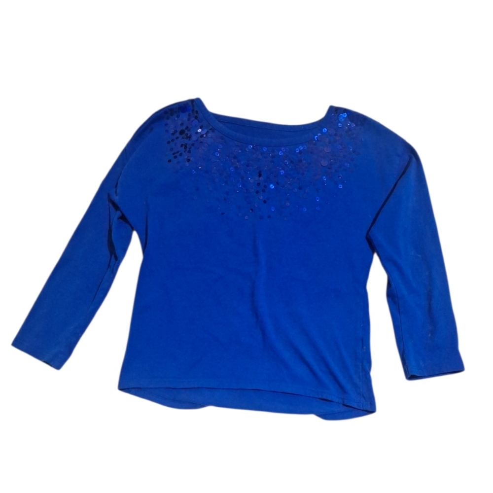 Justice Royal Blue Long Sleeve Tee